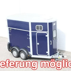 Ifor Williams Pferdeanhänger HB506|Sattelkammer|blau-Neu