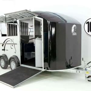 Cheval Liberte Pferdeanhänger Maxi 4| 4 Pferde| Pullman-Fahrwerk| 100km/h| schwarz-Neu