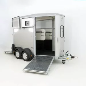 Ifor Williams Pferdeanhänger HB506|Frontausstieg|Klappenkombi|silber-Neu