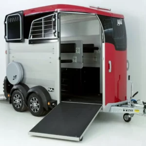 Ifor Williams Pferdeanhänger HBX 506|Frontausstieg|neues Modell|rot-Neu
