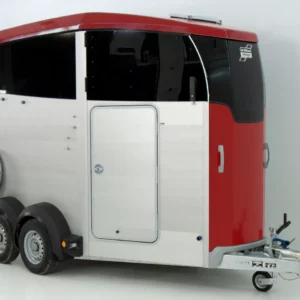 Ifor Williams Pferdeanhänger HBX 506|Sattelkammer|neues Modell|rot-Neu