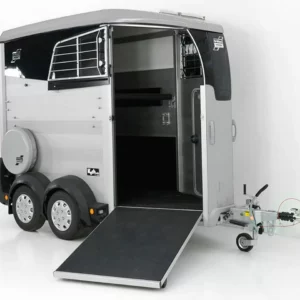 Ifor Williams Pferdeanhänger HBX 403|Frontausstieg|neues Modell|silber-Neu
