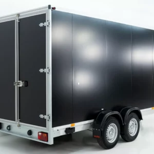 Vezeko Kofferanhänger 184x355cm Höhe:205cm 2,7t|schwarz-Neu