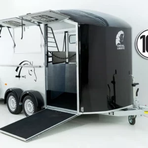 Cheval Liberte Pferdeanhänger MAXI 2|schwarz-Neu