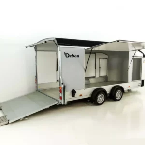 Debon Kofferanhänger Roadster C1000 200x500x200cm 3,5t schwarz-Neu