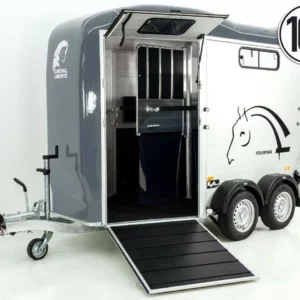 Cheval Liberte Pferdeanhänger Touring Country| Pullman-Fahrwerk| Frontausstieg| grau-Neu