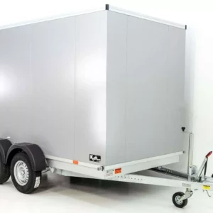 Vezeko Kofferanhänger 152x355cm Höhe:193cm 2,7t|silber-Neu