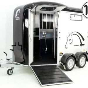 Cheval Liberte Pferdeanhänger Touring Country|Sattelkammer|Frontausstieg|schwarz-Neu