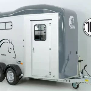 Cheval Liberte Pferdeanhänger Touring Jumping|Pullman-Fahrwerk|Sattelkammer|grau-Neu