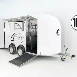 Cheval Liberte Pferdeanhänger Maxi 3|3 Pferde|Pullmann 2 Fahrwerk|weiß-Neu