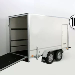 Blyss Kofferanhänger 146x357cm Höhe:180cm 2,7t|Rampe| 1 Tür-Neu