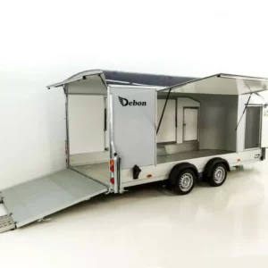 Debon Kofferanhänger Roadster C1000 200x500x200cm 3,5t grau-Neu
