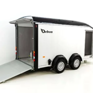 Debon Kofferanhänger Roadster Alu C900 202x495x200cm 3,5t schwarz-Neu