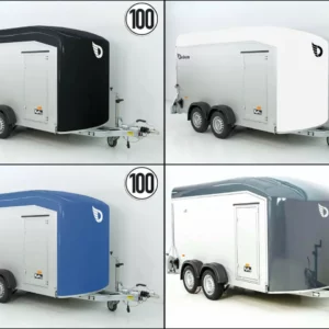 Debon Kofferanhänger Roadster Alu C700 179x378 H201 2,6t|Alu|Polybug|Tür-Neu